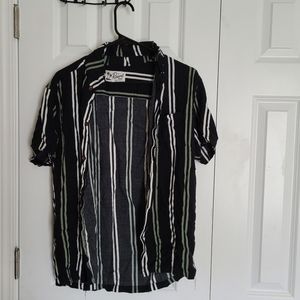 Striped Button Shirt